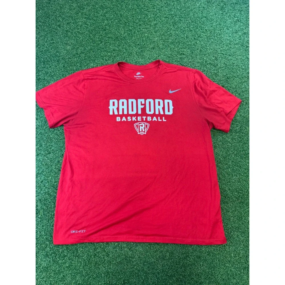 Nike Radford Basketball Dri-FIT Shirt Mens XXL Red Athletic‎ Performance Tee